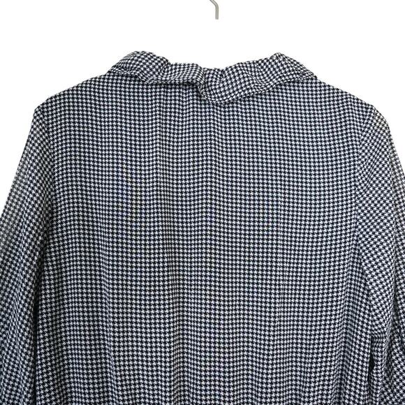 Banana Republic Womens M 3/4 Sleeve Tie Neck Dress with Pockets NEW - Picture 4 of 10